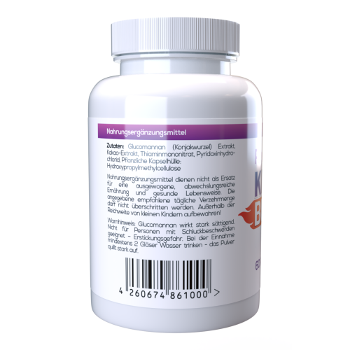 Revolyn Keto Burn - 120 κάψουλες (σετ 2) με γλυκομαννάνη & κακάο 1