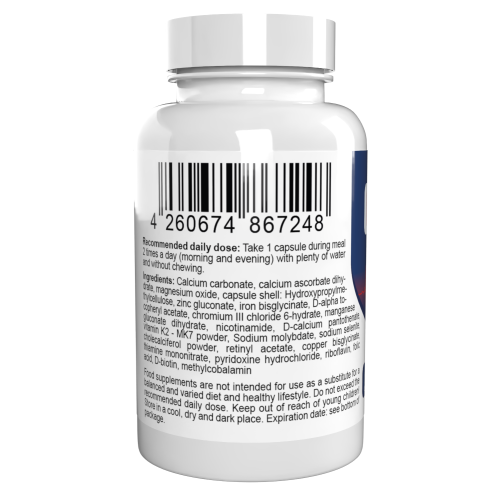 Cardiolis Forte - 22 Βιταμίνες & Μέταλλα - 180 Κάψουλες (3 τμχ) 1
