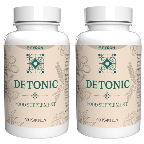 Detonic - 120 capsules (2x 60 capsules) - 2-pack