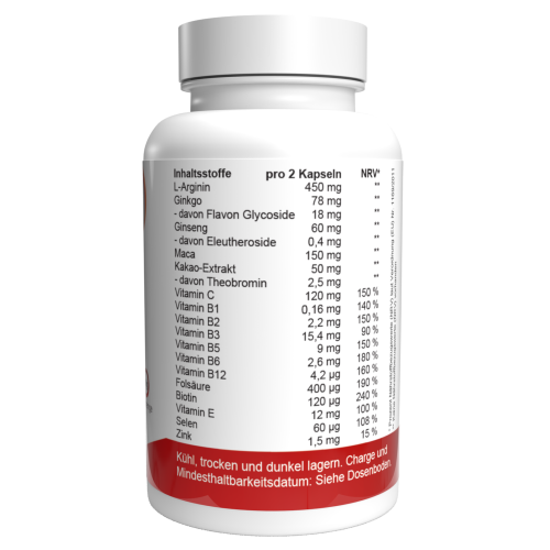 Erogen X - 120 capsules (2 x 60 capsules) - 2-pack 2