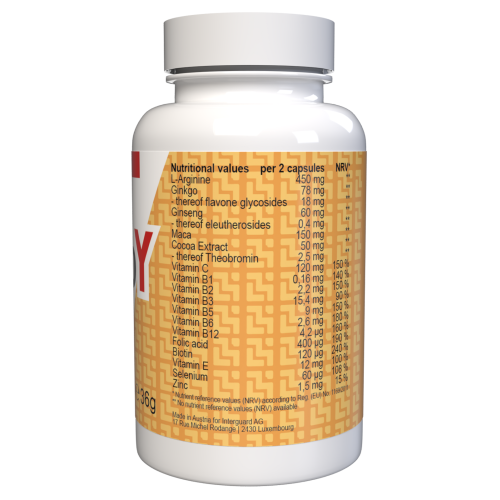 TestoY - 120 capsules (2 x 60 capsules) - 2-pack 2
