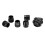 37 Compound Bow Peep Sight Set with 5 Interchangeable Cores for Precision 1