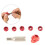 Aluminum Alloy Compound Bow Peephole Set 37/45 Replaceable Core 8