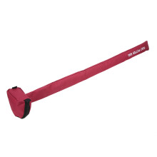 Mini-Golf-Tragetasche, faltbare Canvas-Putter-Tasche, Rot, 11x90cm