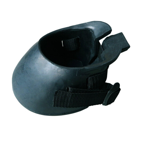 Horse Boot Rubber Protective Sturdy Thick Boot For Wound Management Replacement 15.1x14.3 Cm Pair