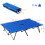 Outsunny Outsunny Double Camping Folding Cot Outdoor Portable Sleeping Bed, Blue 8