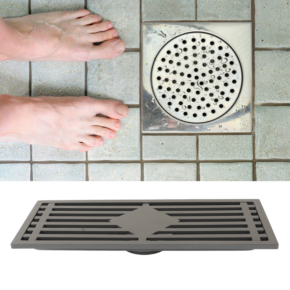 Stainless Steel Rectangular Floor Drain 30Cm Corrosion Resistant Shower Grate 8701355937844