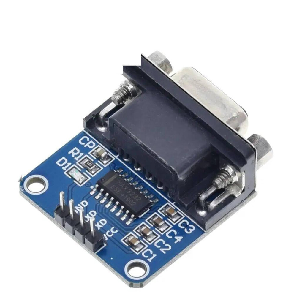 Max3232 Rs232 To Ttl Converter Module With Db9 Connector For Serial Port 9393856643271