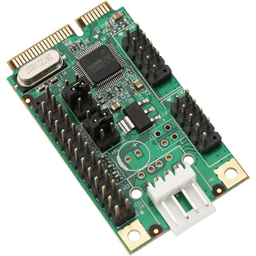 PCI-E PCIE To DB9 DB25 RS232 Adapter Card Smart Compatible 6Gbps PCIe Interface 2