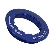 Aluminum Alloy Bike Cassette Lockring for Mountain Cycling Blue