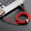 Baseus Kevlar USB cable with Lightning 2A 1 m - Grey/Red 4