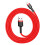 Baseus Kevlar USB cable with Lightning 2A 1 m - Grey/Red 6