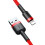 Baseus Kevlar USB cable with Lightning 2A 1 m - Grey/Red 5
