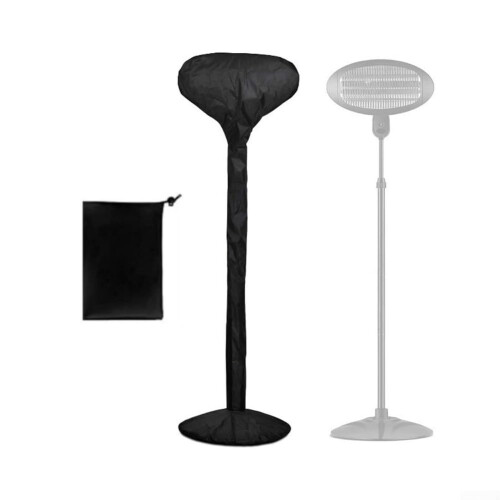 Patio Heater Cover With Bag Weatherproof Dust-Proof Element-Resistant
