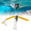 Hydrodynamic Yellow Snorkel with Comfort Silicone Nozzle 13