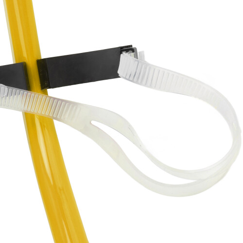 Hydrodynamic Yellow Snorkel with Comfort Silicone Nozzle 2