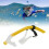Hydrodynamic Yellow Snorkel with Comfort Silicone Nozzle 14