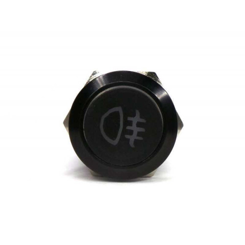 LED mistlichtschakelaar 16mm tijdelijk + fitting 2