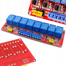 Rosfix 8-kanals relæmodul 5v H/L 10A Arduino