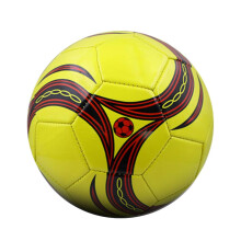 Soccer Training Ball For Kids PU Material Size 4 Yellow No.4 Football