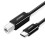Ugreen USB-C auf USB-B 2.0 Druckerkabel 2 m - Schwarz 1