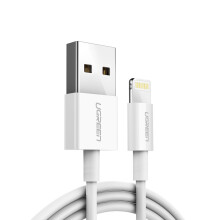 Cable for iPhone USB - Lightning MFI 1m 2.4A white