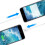 Cable for iPhone USB - Lightning MFI 1m 2.4A white 6
