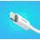 Cable for iPhone USB - Lightning MFI 1m 2.4A white 9