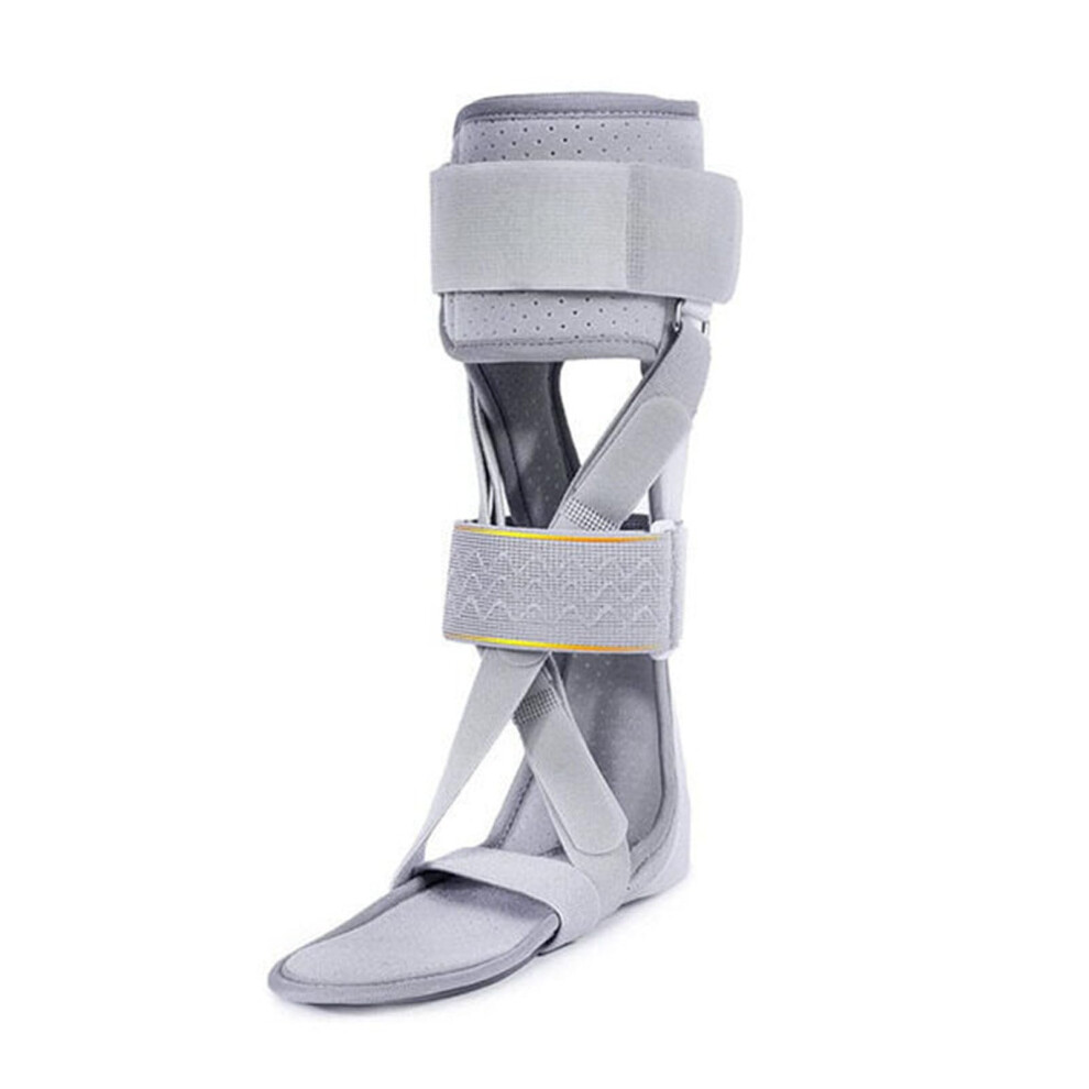 Lateral Stability Foot Brace AFO Drop Orthosis For Left Lightweight Dorsiflexion Adjustable Calf Cuffs Men Women Size S