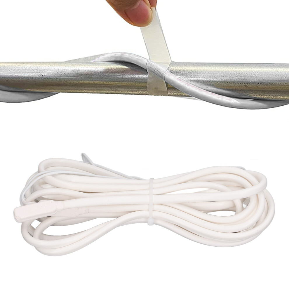 Silicone Rubber 5M Pipe Heating Cable 200W 70 For Ac220v Piping 3721355986647