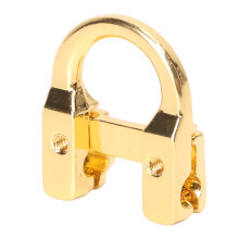 Archery Metal D Loop U Shape Ring Aluminum Alloy Shooting Accessory Gold
