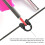 Archery Metal D Loop U Shape Ring Alloy Ring for Shooting Black 4