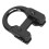 Archery Metal D Loop U Shape Ring Alloy Ring for Shooting Black 10