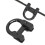 Archery Metal D Loop U Shape Ring Alloy Ring for Shooting Black 14