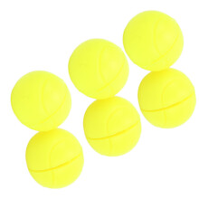 Fluorescent Yellow Silicone Tennis Racket Dampener 6pcs, 23mm