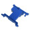 RC Fixed Servo Mount Bracket for SCX6 1/6 Aluminium Alloy Blue 11