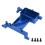 RC Fixed Servo Mount Bracket for SCX6 1/6 Aluminium Alloy Blue 2