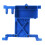RC Fixed Servo Mount Bracket for SCX6 1/6 Aluminium Alloy Blue 13