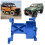 RC Fixed Servo Mount Bracket for SCX6 1/6 Aluminium Alloy Blue 14
