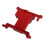 RC Fixed Servo Mount Bracket for SCX6 1/6 Aluminum Alloy Red 5