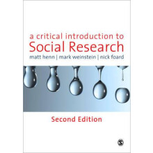 A Critical Introduction to Social Research by Nick Foard Paperback Boo