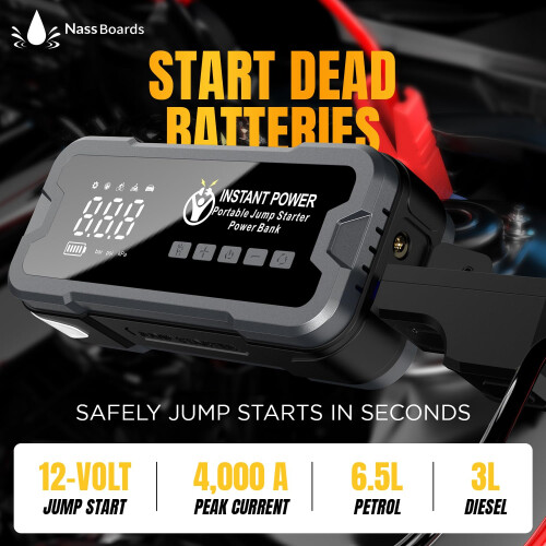 Instant Power Jump Starters | Jump Starter Power Pack and Air 2