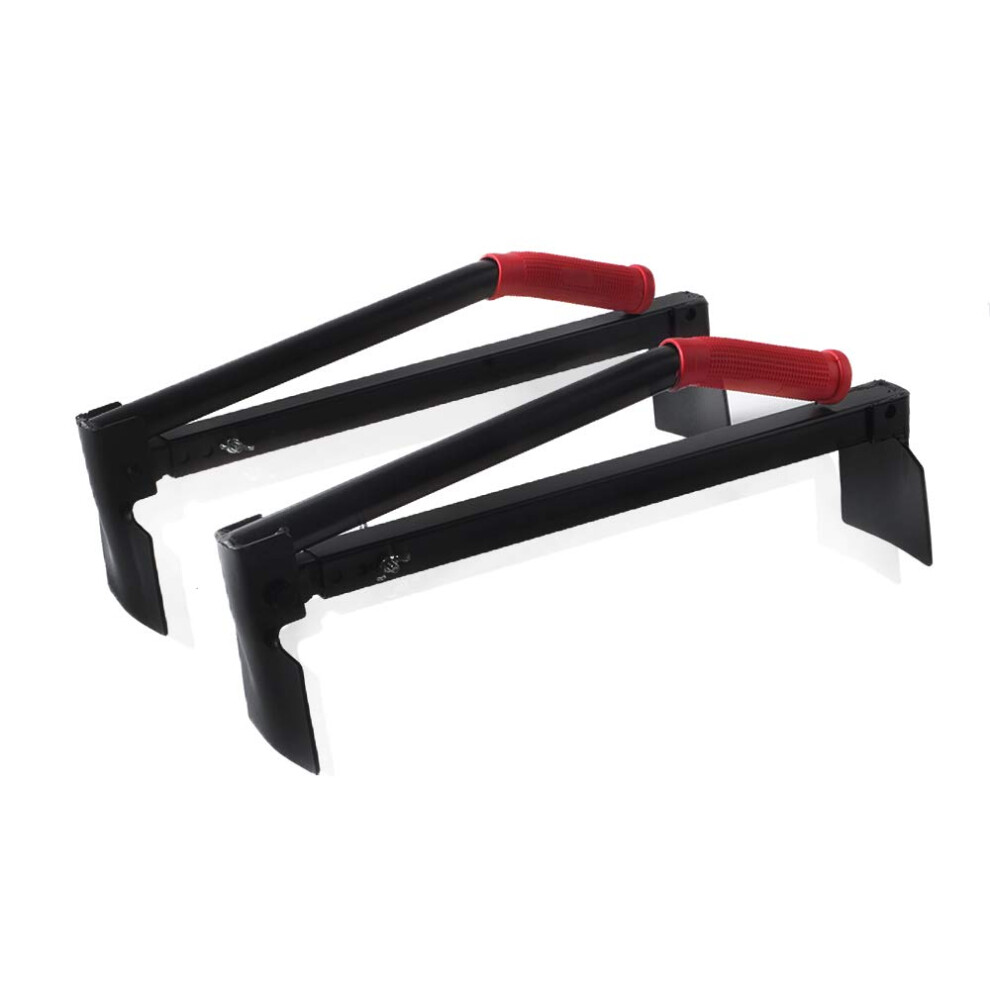 Ivhomeshop 2 Pcs Adjustable Brick Tongs Lifter Bricks Lifting Carrying Carrier