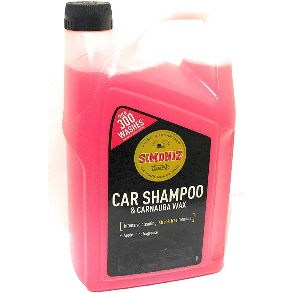 Simoniz Car Shampoo With Carnbuba Wax - 5 Litre