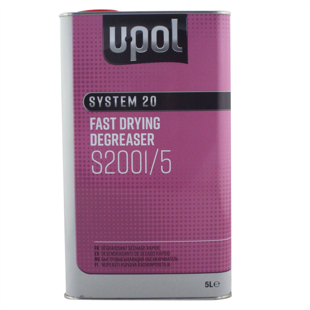 U-Pol U | Pol System 20 Fast Panel Wipe & Degreaser 5L Panelwipe Anti |