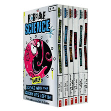 Horrible Science 6 Books Collection Set By Nick Arnold(Blood, Bones and Body Bits, Nasty Nature, Painful Poison, Shocking Electricity, Microscopic Mo