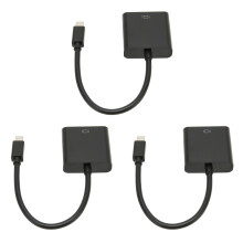Mini DP zu VGA Adapter 1900x1200 60Hz Plug & Play für PC