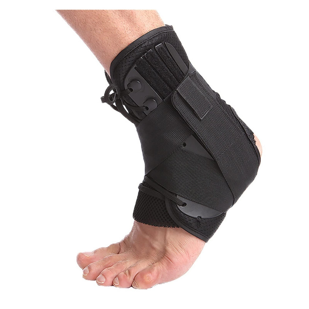 Ankle Support Strap Brace Orthosis Stabilizer, 1Pc Adjustable Foot Guard For Ankle Sprain Plantar Fasciitis Wrap