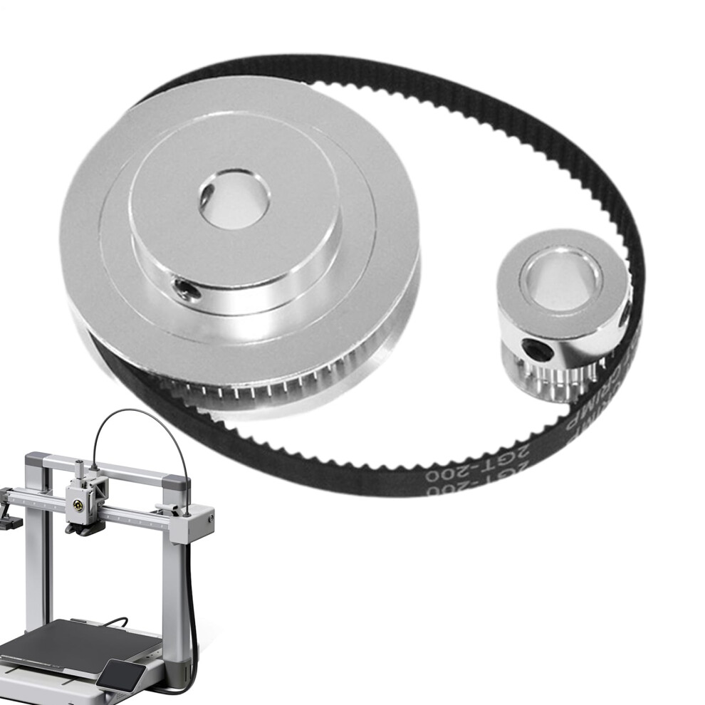 20 And 60 Teeth Timing Pulley 2Gt Aluminum Synchronous, 6Mm Belt, 8Mm Bore Motor Pulley For Robot Joints 9354506552480