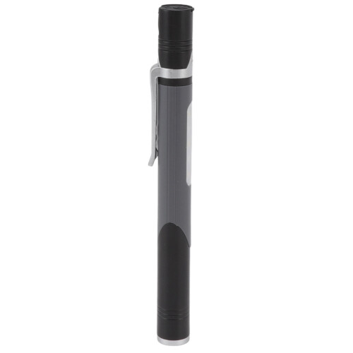USB Rechargeable Pen Flashlight 3 LED White/Warm/Red Light, 14.7cm